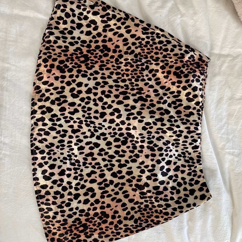 Princess Polly Leopard Mini Skirt